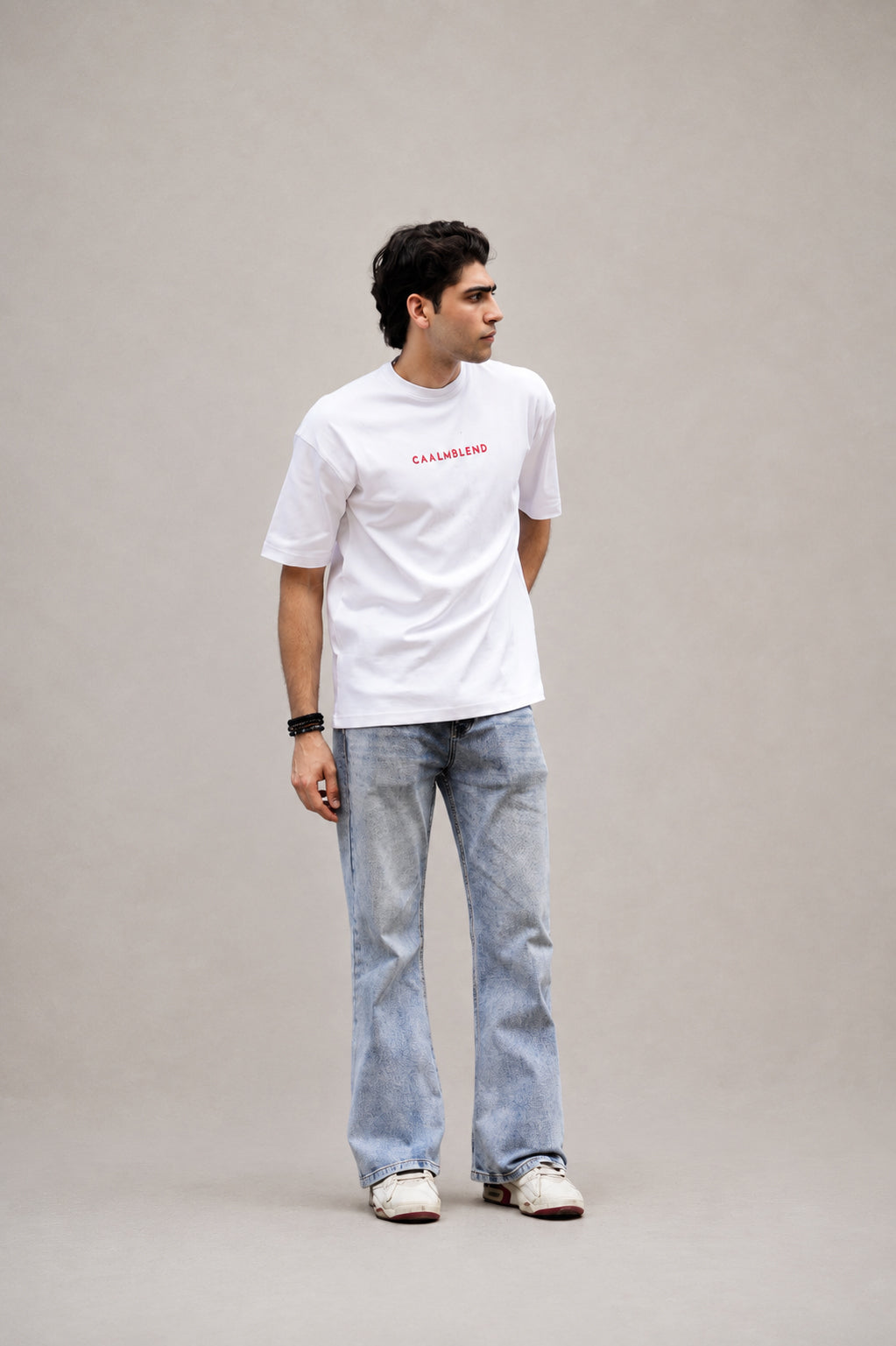 Clarity | White Oversized T-Shirt