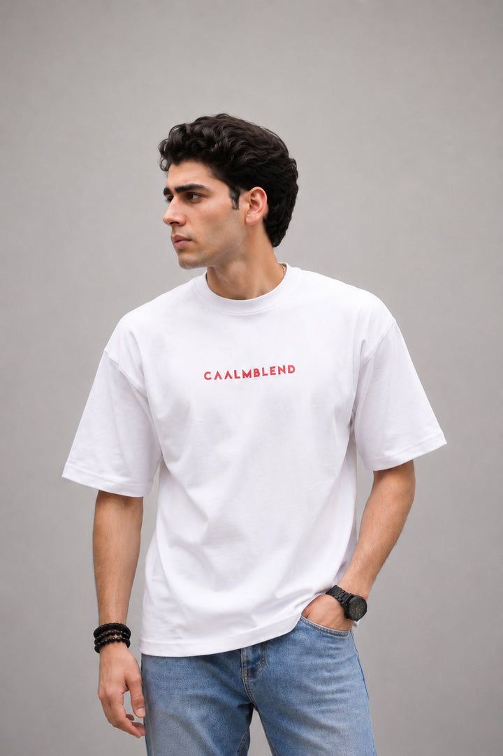 Clarity | White Oversized T-Shirt