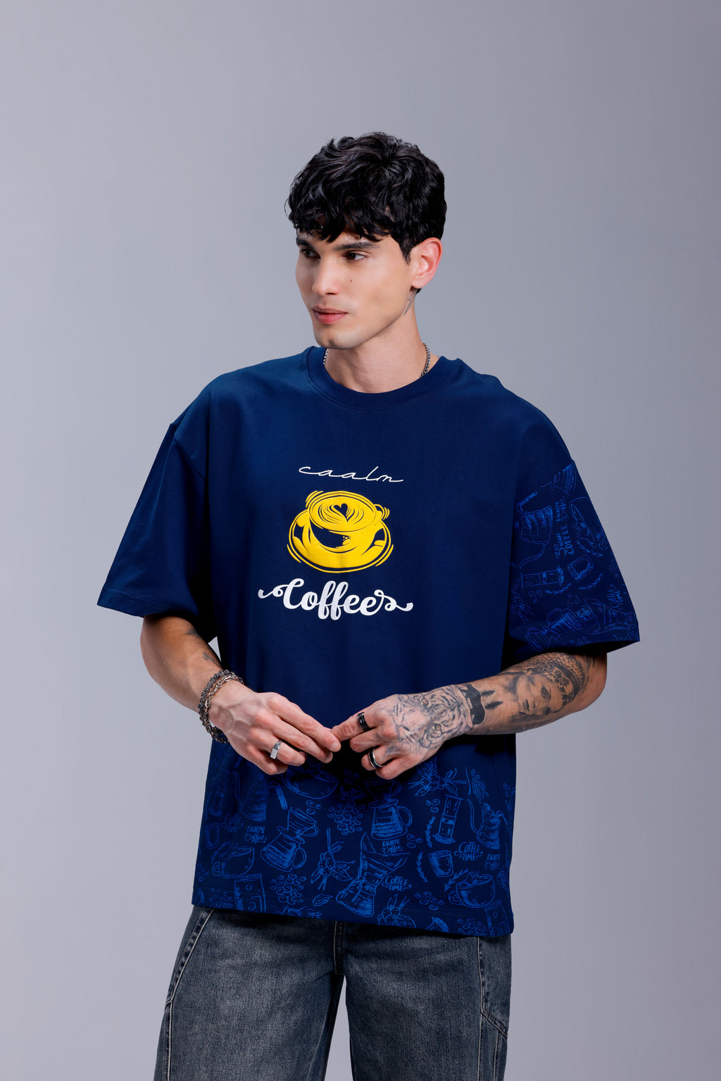 CAALM COFFEE T-shirt – Oversized Fit