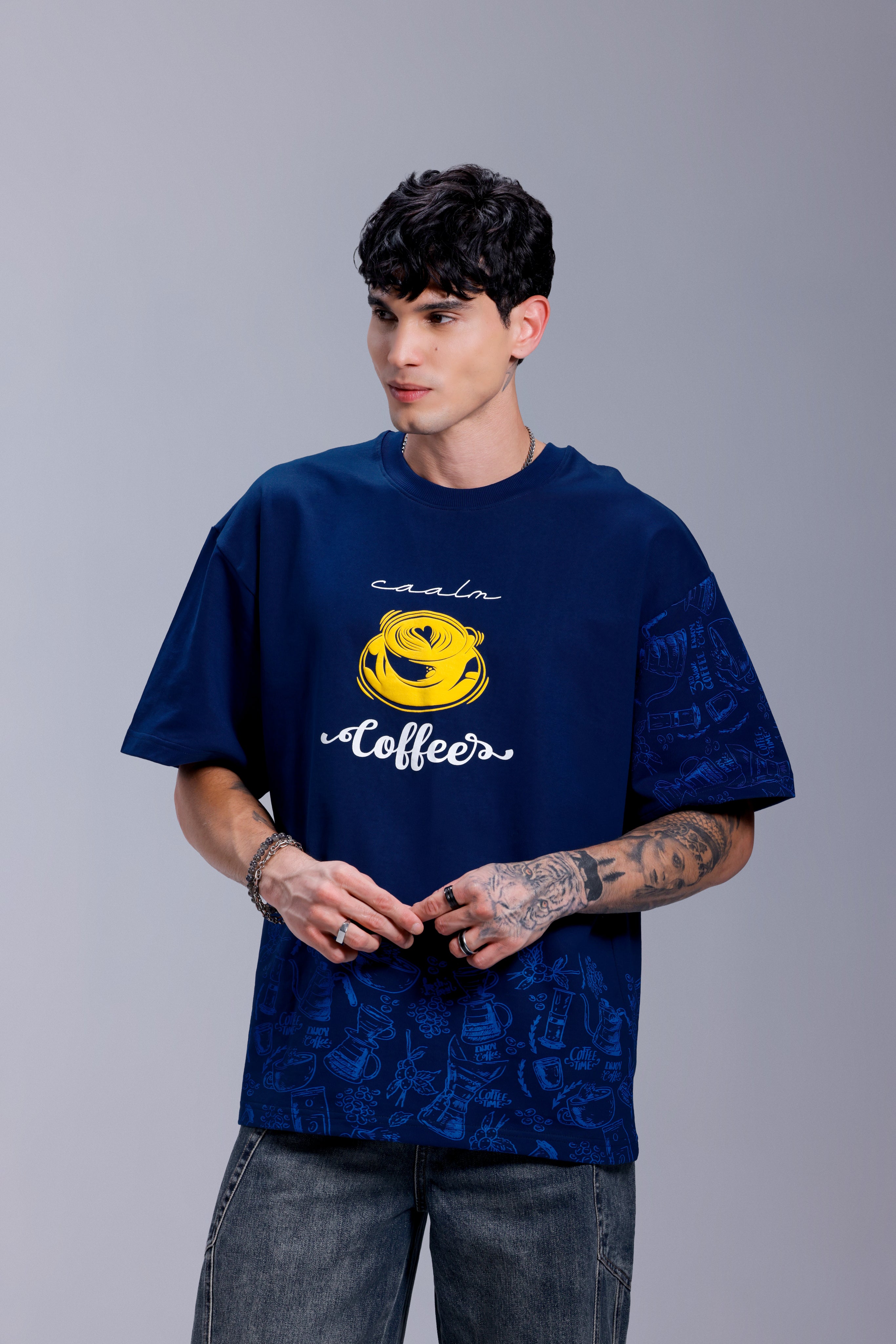 CAALM COFFEE T-shirt – Oversized Fit