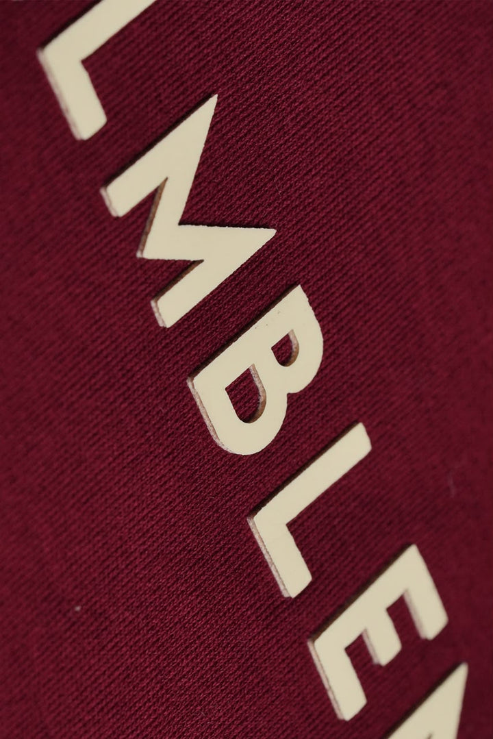 Warmth | Maroon Oversized T-Shirt