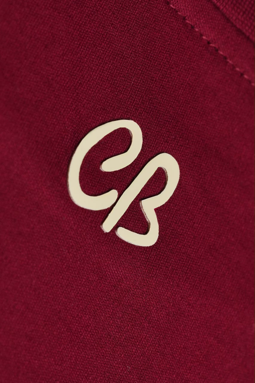 Warmth | Maroon Oversized T-Shirt