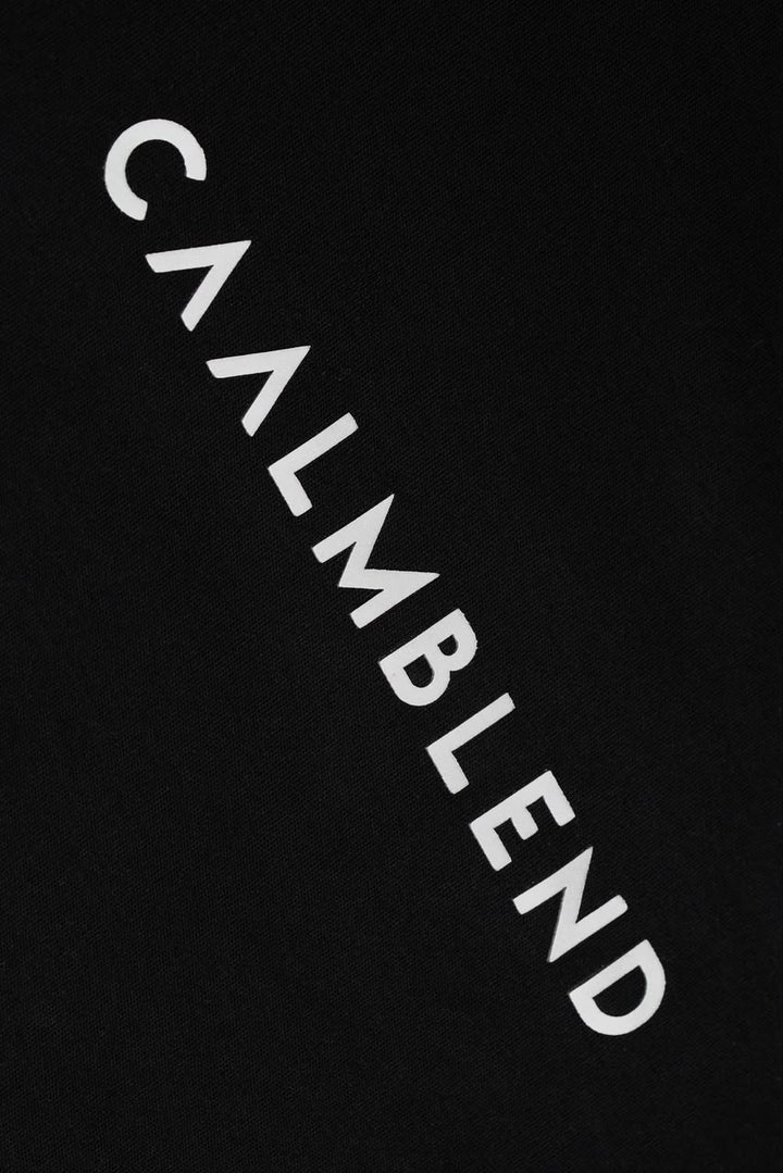 Stillness | Black Oversized T-Shirt